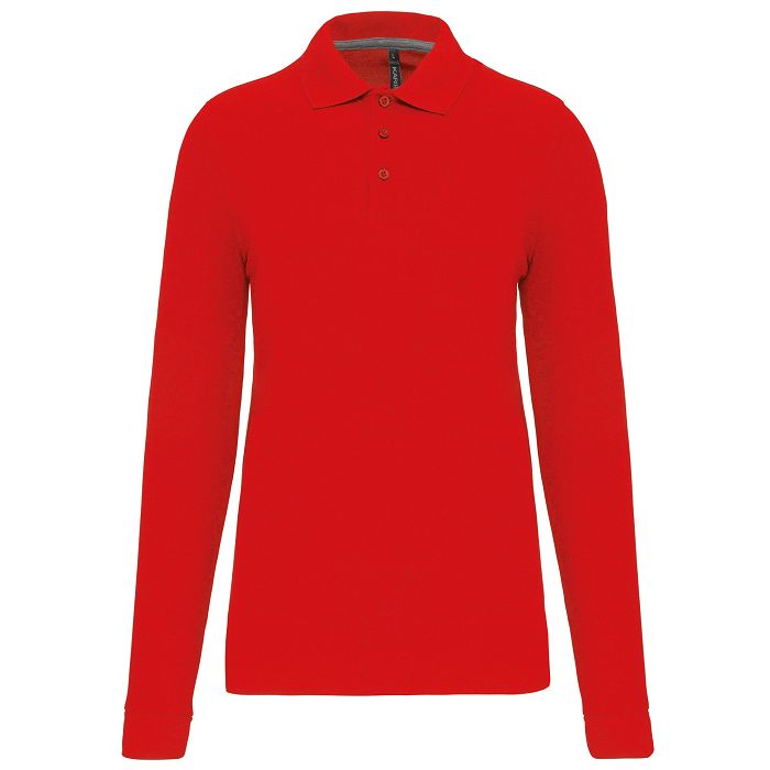  Polo manches longues homme