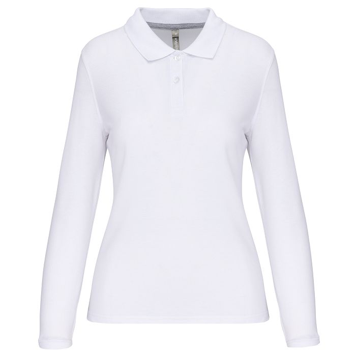  Polo manches longues femme