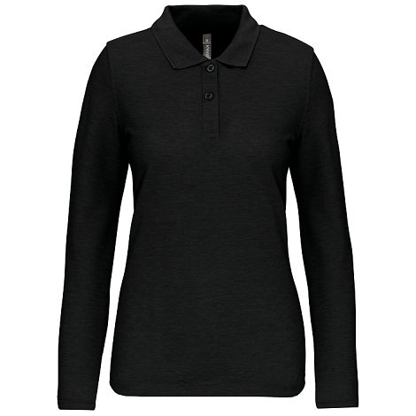  Polo manches longues femme