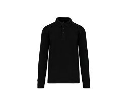 Sweat-shirt col polo homme