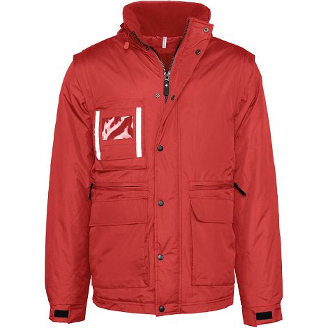  Parka workwear manches amovibles homme