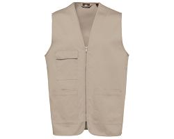 Gilet polycoton multipoches unisexe