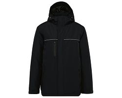 Parka performance à capuche unisexe