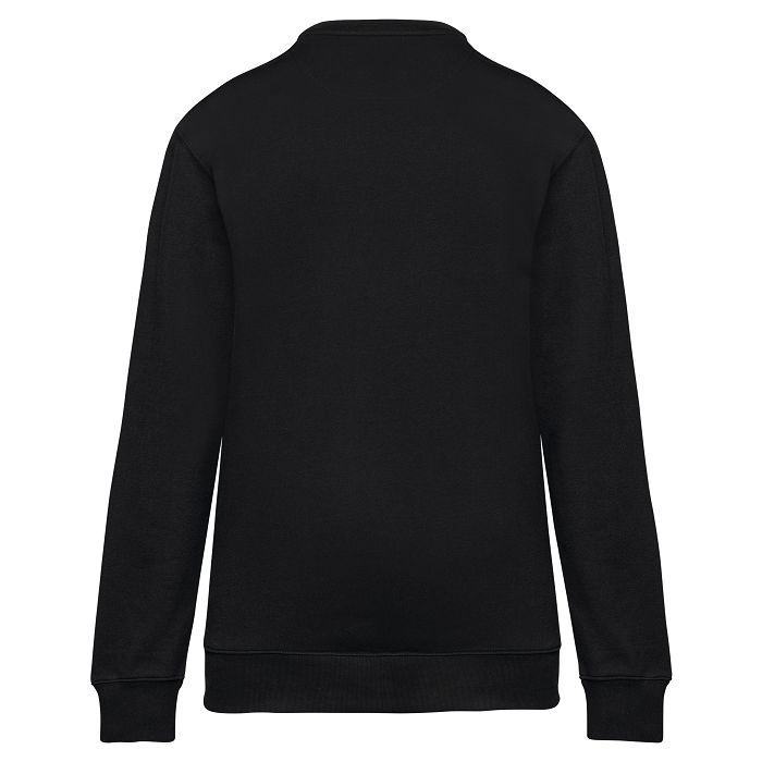  Sweat-shirt Day To Day zip poche contrastée unisexe