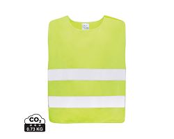 Gilet haute visibilité de signalisation en rPET GRS 7-12 ans