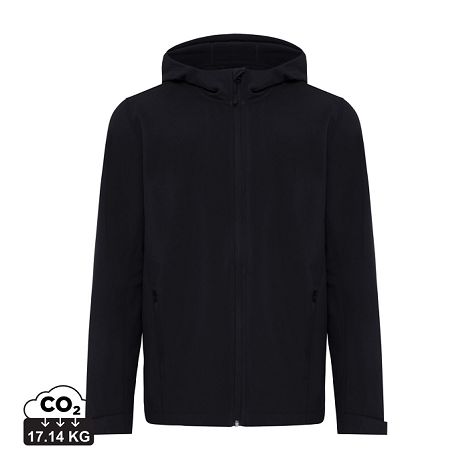  Veste homme soft shell en polyester recyclé Iqoniq Makalu