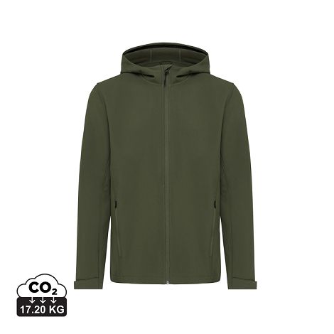  Veste homme soft shell en polyester recyclé Iqoniq Makalu