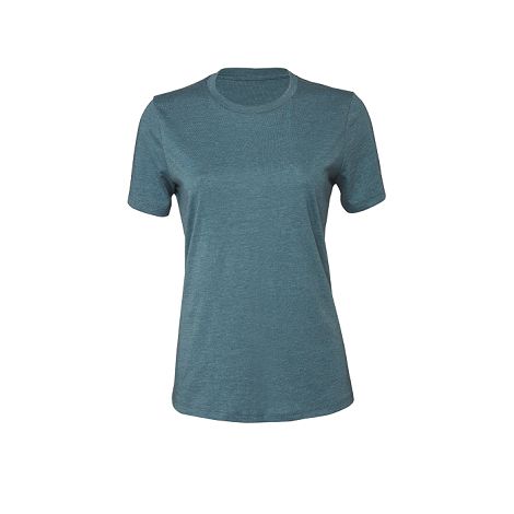  T-shirt col rond femme Heather