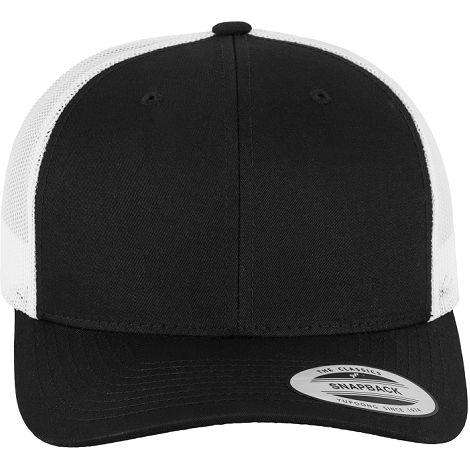  Casquette retro trucker bicolore