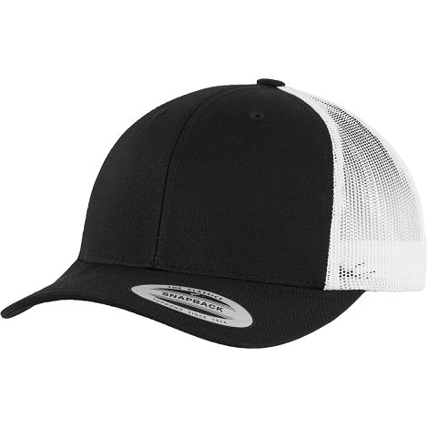  Casquette retro trucker bicolore