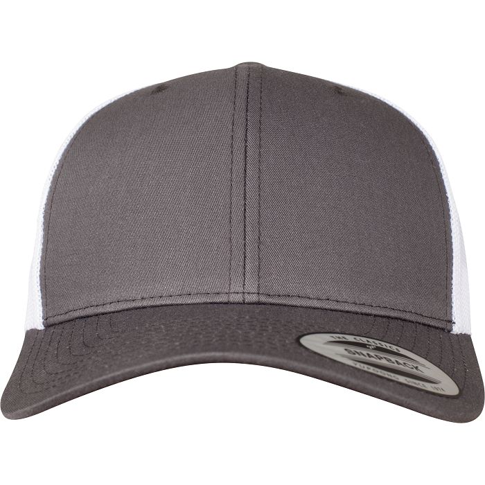  Casquette retro trucker bicolore