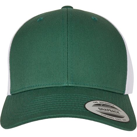  Casquette retro trucker bicolore