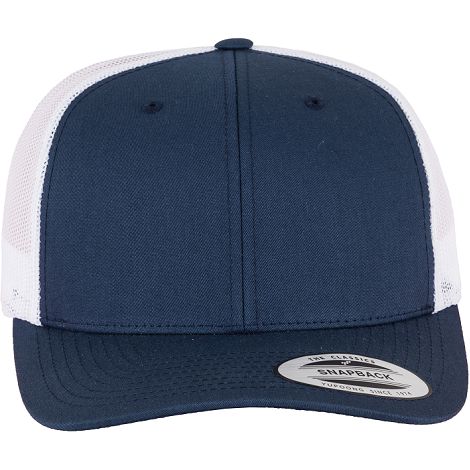  Casquette retro trucker bicolore