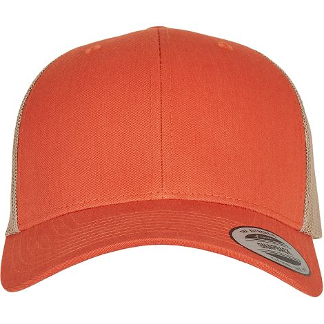  Casquette retro trucker bicolore