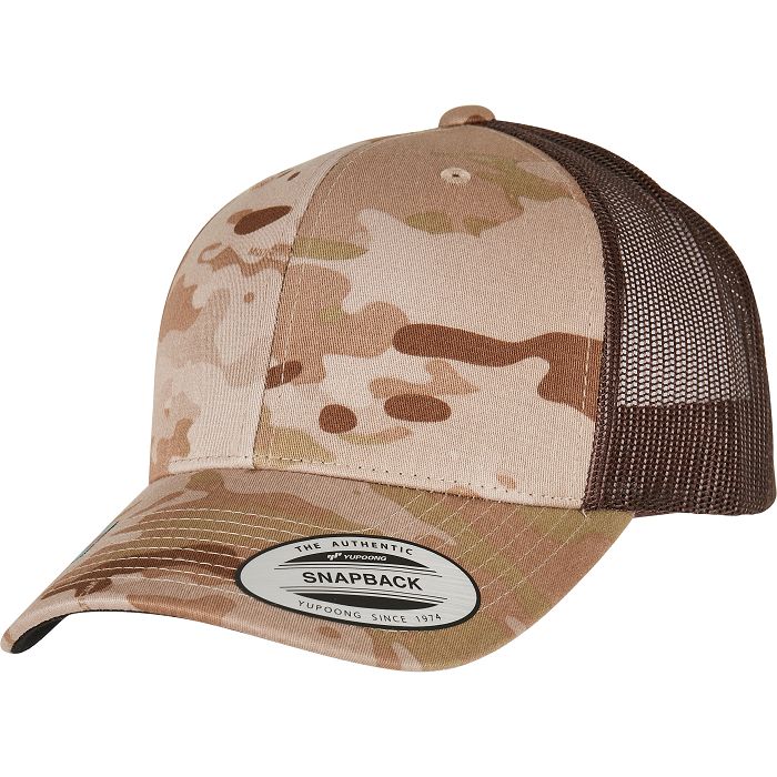  Casquette retro trucker multicam