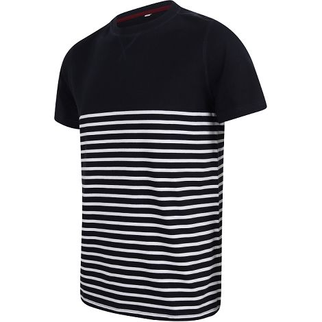  T-shirt breton à manches courtes