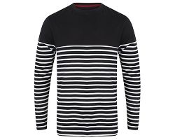 T-shirt breton à manches longues
