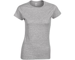 T-shirt femme col rond Softstyle