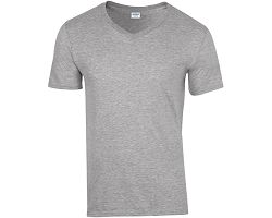 T-shirt homme col v Softstyle