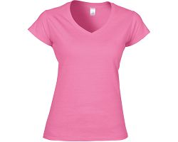 T-shirt femme col v Softstyle