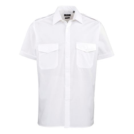  Chemise Homme manches courtes Pilote