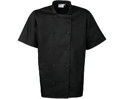 Veste de cuisine manches courtes