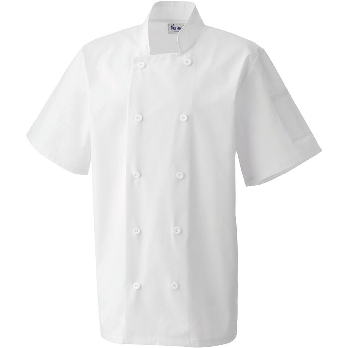  Veste de cuisine manches courtes