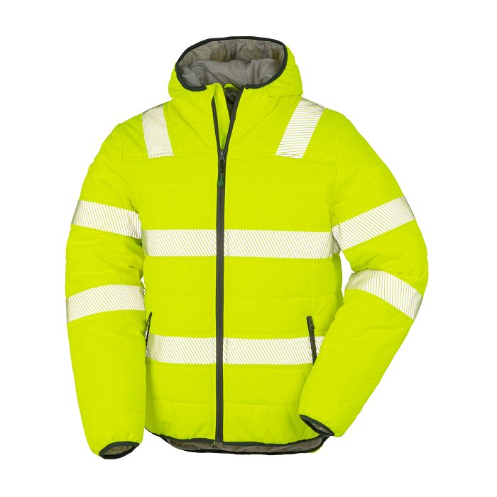  Veste de sécurité recyclée ripstop padded