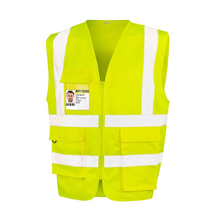  Gilet de sécurité zippé