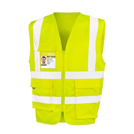  Gilet de sécurité zippé