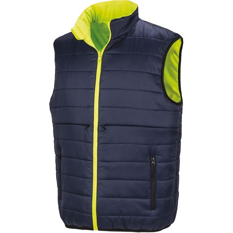  Bodywarmer de sécurité réversible