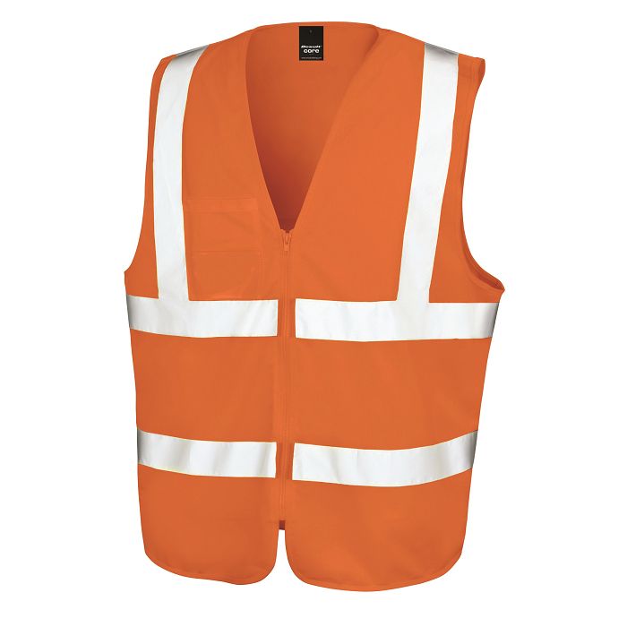  Gilet de sécurité zippé