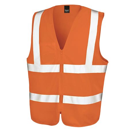  Gilet de sécurité zippé