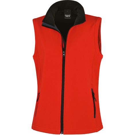  Bodywarmer Softshell Femme Printable