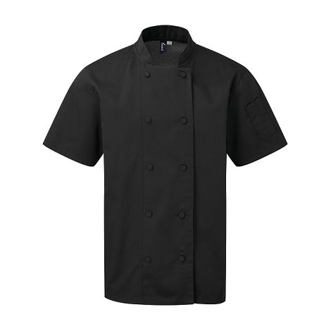  Veste chef cuisinier manches courtes Coolchecker®