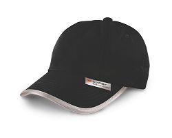 Casquette avec bordures réfléchissantes