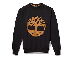 Sweatshirt core tree col rond