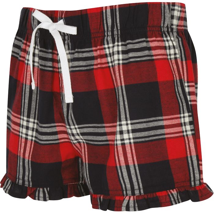  Short femme à motif tartan