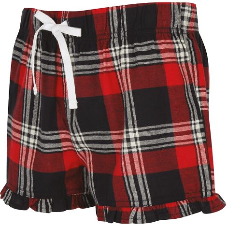  Short femme à motif tartan