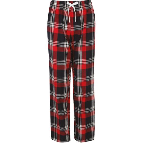  Pantalon femme à motif tartan