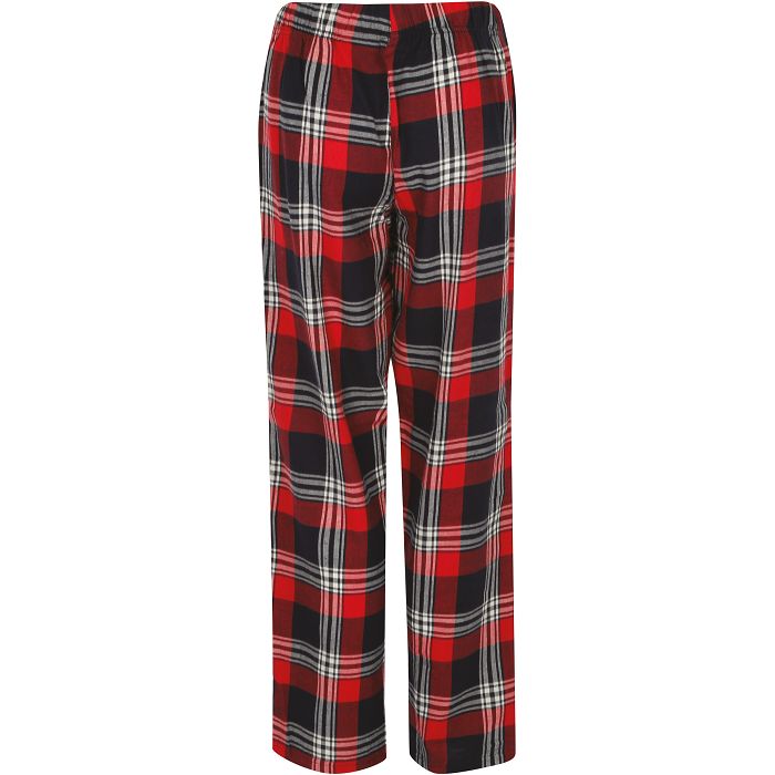  Pantalon femme à motif tartan