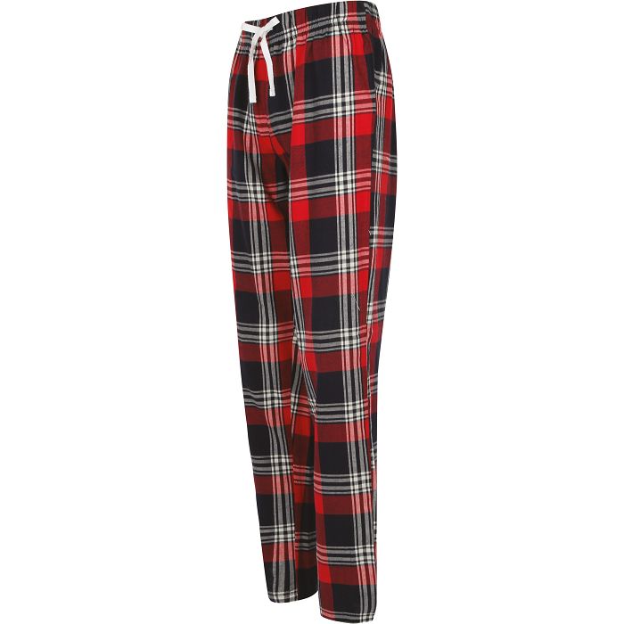  Pantalon femme à motif tartan