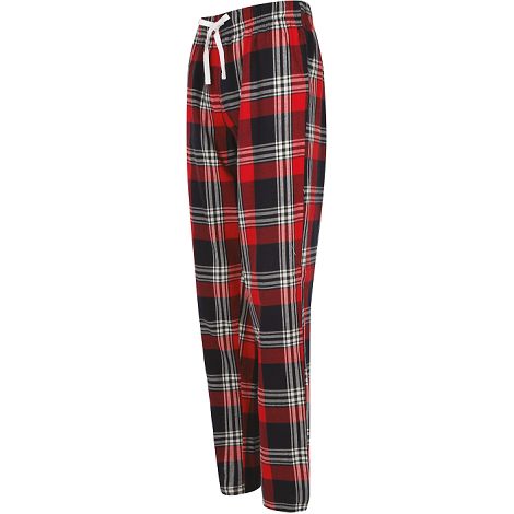  Pantalon femme à motif tartan