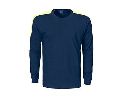 2020 T-SHIRT MANCHES LONGUES BANDES FLUO