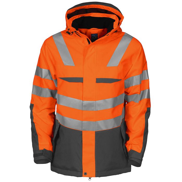  6418 PARKA POLYURETHANE HV MATELASSEE - EN ISO 20471 CLASSE 3 - E