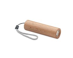 Torche rechargeable en bois