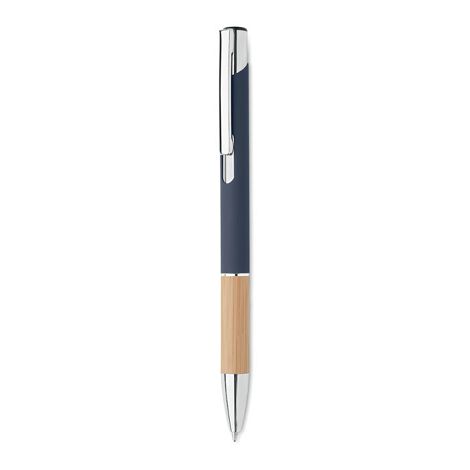  Stylo en aluminium encre bleue