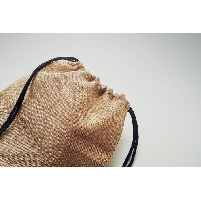  Sac à cordon en jute