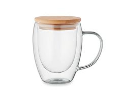 Mug en verre double paroi 300ml