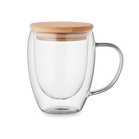  Mug en verre double paroi 300ml